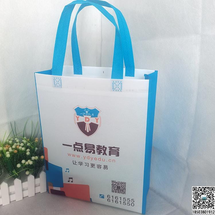 教育培訓班無紡布袋 學校輔導機構無紡布手提袋廣告袋宣傳袋  第4張