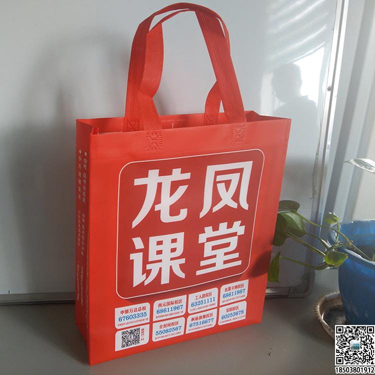 教育培訓班無紡布袋 學校輔導機構無紡布手提袋廣告袋宣傳袋  第27張