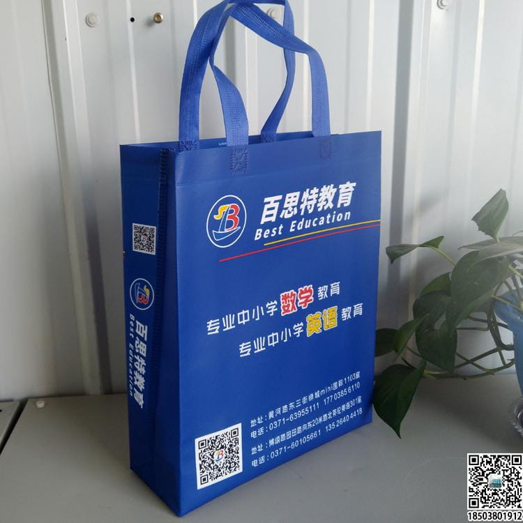 教育培訓班無紡布袋 學校輔導機構無紡布手提袋廣告袋宣傳袋  第33張