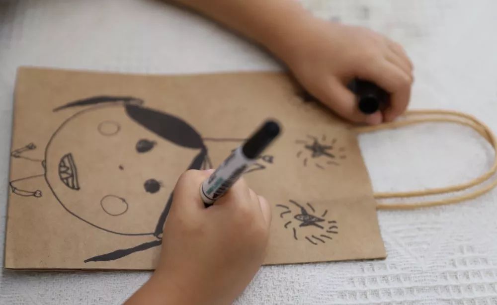 美工教室 | 牛皮紙袋創意畫 第6張 美工教室 | 牛皮紙袋創意畫 第6張