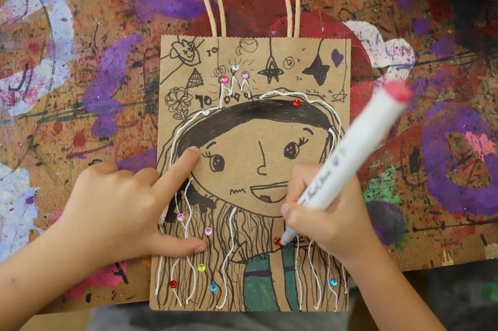 美工教室 | 牛皮紙袋創意畫 第8張 美工教室 | 牛皮紙袋創意畫 第8張