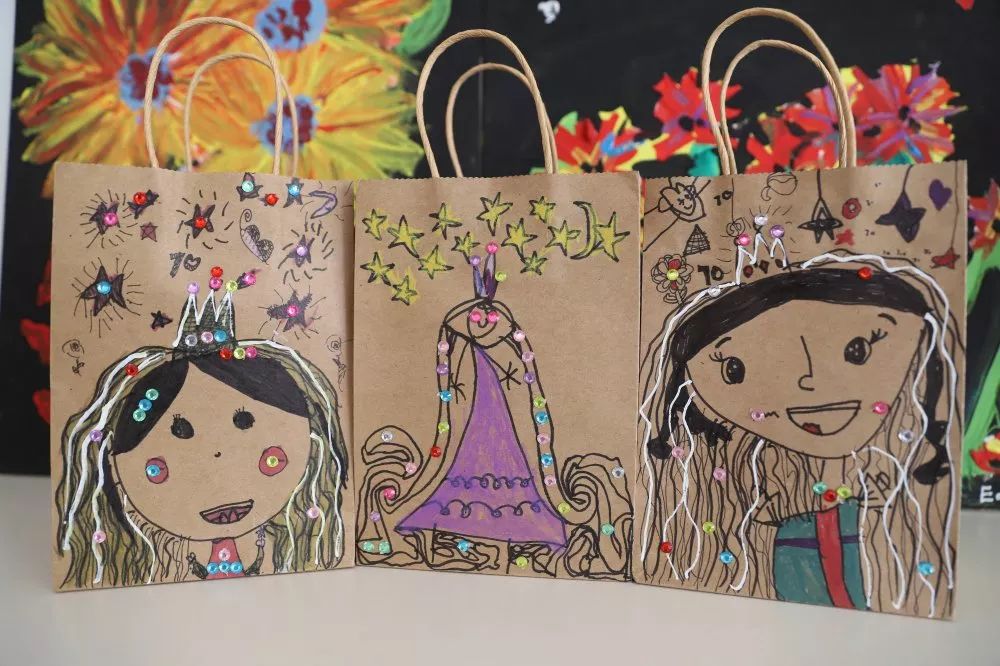 美工教室 | 牛皮紙袋創意畫 第14張 美工教室 | 牛皮紙袋創意畫 第14張