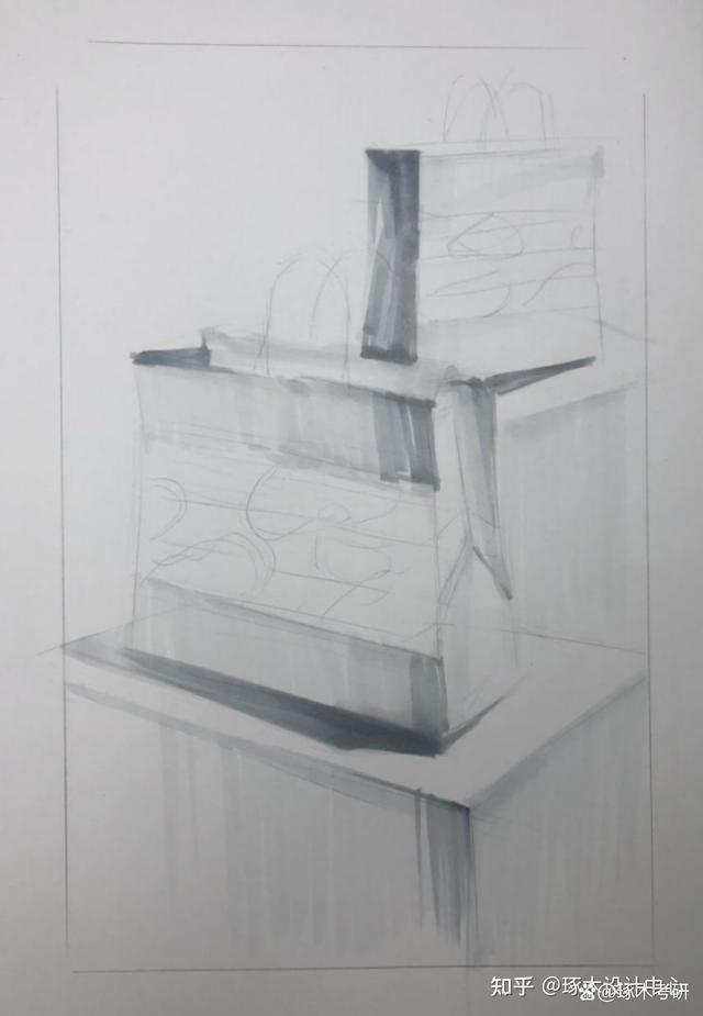 視覺傳達(dá)設(shè)計(jì)考研手繪教學(xué)11|海報(bào)設(shè)計(jì)-紙袋單體材質(zhì)馬克筆上色 第3張 視覺傳達(dá)設(shè)計(jì)考研手繪教學(xué)11|海報(bào)設(shè)計(jì)-紙袋單體材質(zhì)馬克筆上色 第3張