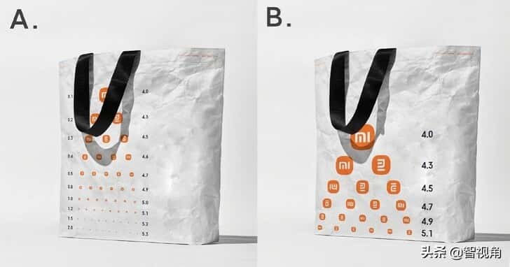 小米自我吐槽，真的推出了小米LOGO“視力表”環(huán)保袋
