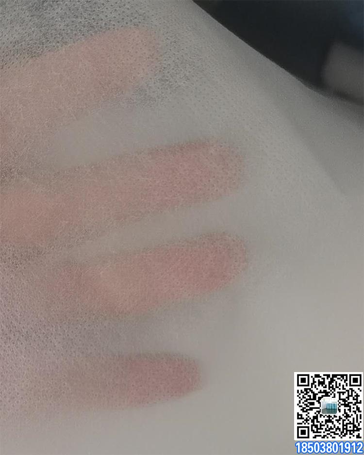 醫(yī)用口罩無(wú)紡布大量出貨中 藍(lán)色口罩布 白色口罩布  第2張